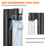 SucceBuy Sparkling Water Maker, Soda Maker Machine for Home Carbonating, Seltzer Water Starter Kit with BPA free 1L PET Bottle