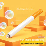 Portable Bubble Cigarette Box - Funny Prank Gag Gift for Adults, Outdoor Party & Office Decompression Toy