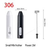 MINl Mik Frother USB Rechargeable 3 Speeds Foam Maker Coffee Whisk Mixer Electric Handle Blender Egg Beater Hot Cooking Tools