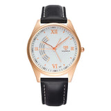 New Business Men's Wristwatch Clock Fashion Casual Leather Sport Man Watch Top Brand Luxury Quartz Watches for Men montre homme