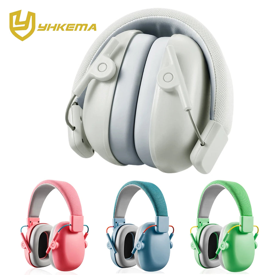 Anti-noise Earmuffs Child Ear Protector Hearing Sleeping Headphones Tactical Headset Cartoon ABS For Children Noise Reduction