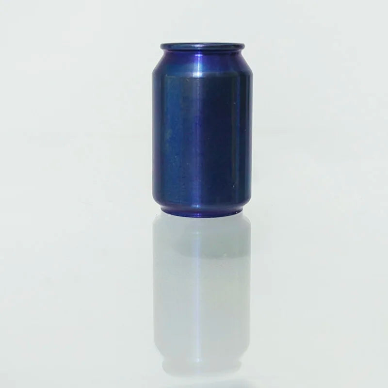 Titanium Alloy Cola Can Titanium Holy Grail Paracord Beads Knife Lanyard Bead Fidget Spinner Push Slider EDC Accessories