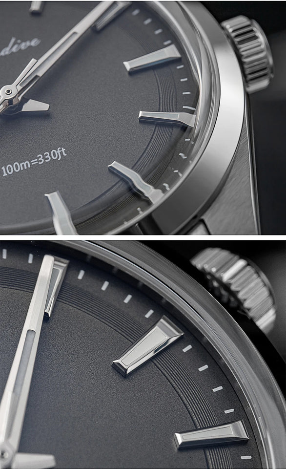 ADDIESDIVE AD2066 Men's Luxury Watch 10Bar Waterproof BGW9 Super Luminous 316L Stainless Steel reloj hombre VH31 Quartz Watches