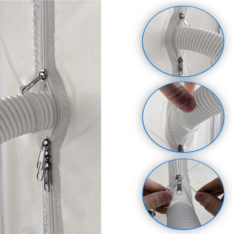 Universal Sliding Door Air Conditioner Sealing Cloth Sliding Window Air Lock Seal Cloth for Mobile Air Conditioners