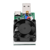 18W 22.5W Electronic Test Load Resistor USB Interface Battery Discharge Capacity Tester with Fan Adjustable Current Module Tool