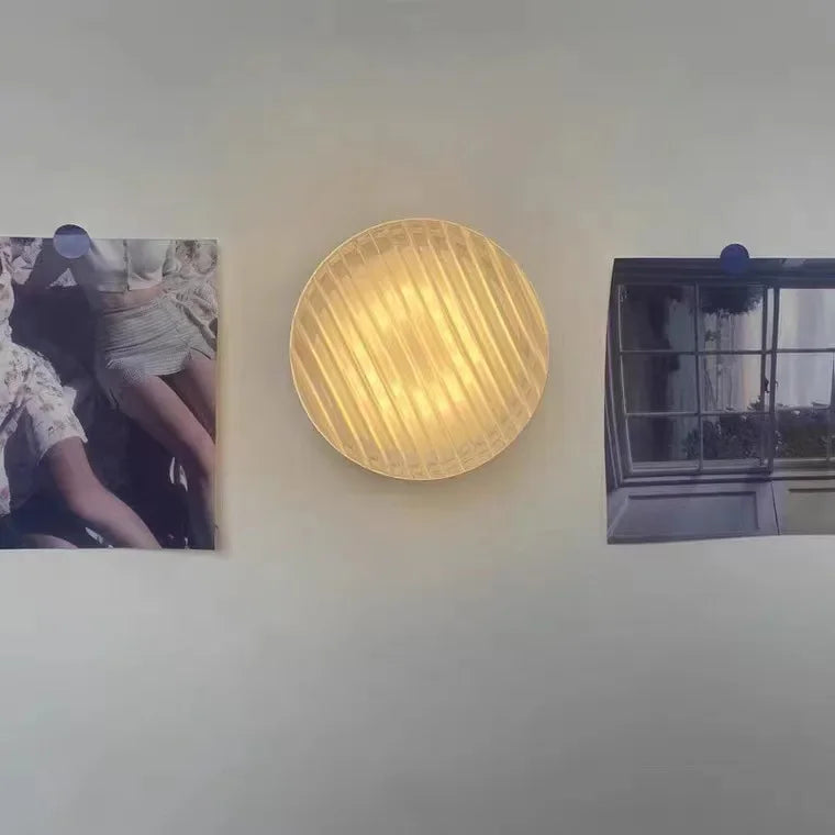 Nordic LED Wall Lamp Ceiling Light Acrylic Amber Jelly Grey Fixture Corridor Aisle Wall Sconces Commercial Decoration Lighting