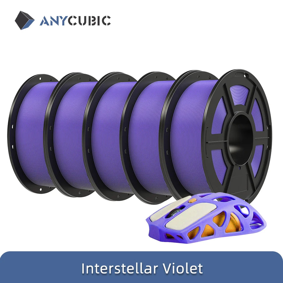 ANYCUBIC PLA 3D Filament For FDM 3D Printer 1.75mm Eco-friendly 3D Printing Material Failment For Kobra S1C 5KG EU US Warehouse