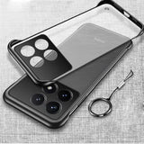 Ultra Thin Matte Frameless Phone Case for POCO X6 Pro F6 Pro F5 X7 Translucent Matte Hard PC Back Cover Shell X6Pro F6Pro F5Pro
