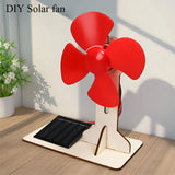 Solar fans, children's DIY handcrafted assembly models, 3D wooden jigsaw puzzles, educational science experiments