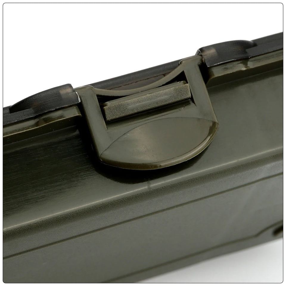 Hirisi W110 Carp Fishing Tackle Box with Stiff Hair Rig Board & Pins Ultimate Storage for Carp Fishing Hair Rigs Terminal Tackle