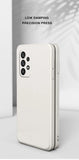 Official Square Liquid Silicone Phone Case for Samsung Galaxy A13 A23 A33 A53 A73 5G Soft Waterproof Mobile Back Covers Carcasas