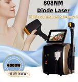 Professional 4-wave diode laser hair removal device, painless permanent hair removal device, laser hair removal device