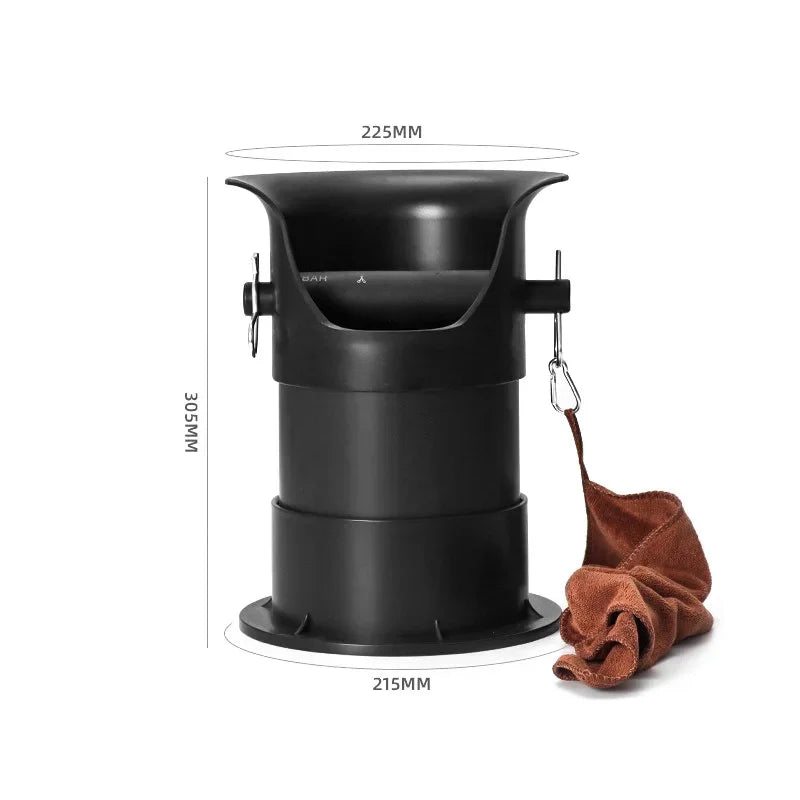Coffee Knock Box Espresso Grounds Container Dump Bin Bucket Anti Slip Powder Beveled Residue Barista Accessories Maker Tool