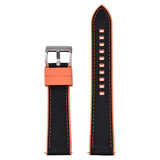 High Quality Hybrid Nylon FKM Watch Strap 20mm 22mm Quick Release Fluoro Rubber Nylon Watchbands For Each Brand Diving Watches