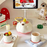 Duck,kettle,Drink water.Shape,Kettle set,Cup,Duckling,Cute,Pale pink,Summer,Goose,teacup,Brew tea,Household