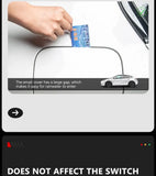SEAMETAL Car Fuel Cap Seal Strip Waterproof Dust-Protection Gas Cap Rubber Sealing Gap Filler Self Adhesive Weather Stripping