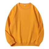 Autumn O-Neck Cotton Women's Sweatshirt Hoodies Basic Loose Casual Women Pullover Solid Sweatshirt Ladies Tops Factory Wholesale