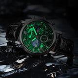 CHENXI Watches Luxury Men Waterproof Star Luminous Watch For Man High Quality Quartz Chronograph Leather Wristwatches Clock Male