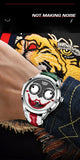 LIGE 2025 TOP Men's Watches Quartz Clown Dial Watches Unique Strange Fashion Cool Watch Waterproof watches for men reloj hommes