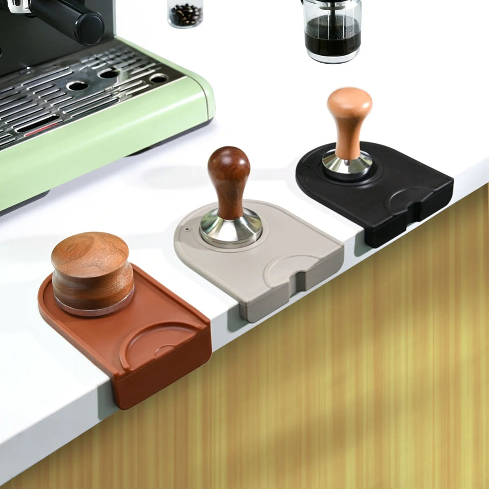 Espresso Tamper Mat Coffee Tamping Silicone Coffee Tamping Mat for Espresso Machine Accessories Tamp Mat for Barista Tools