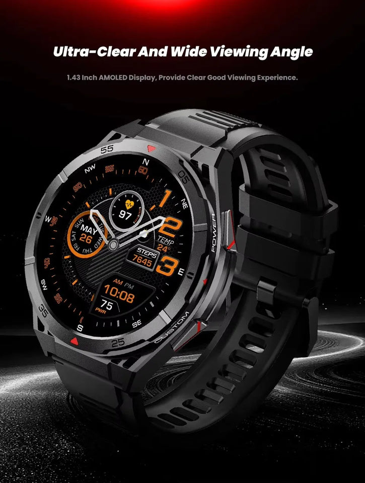 X2B Smart Watch GPS Positioning Men Outdoor Sport Bluetooth Calling AI Voice Health Monitoring Fitness Tracker X2-B Smartwatch