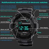 Electronic watch, trendy sports electronic watch for middle and high school students
