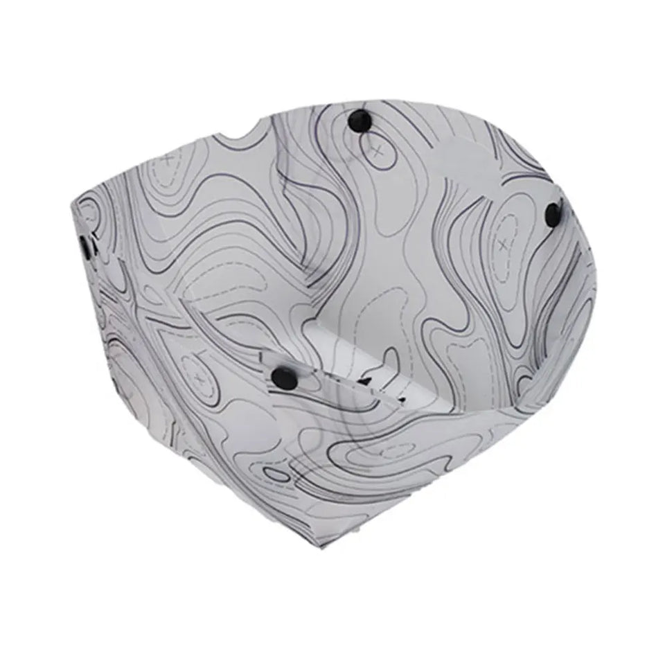 Outdoor Lightweight Folding Tableware Portable Bowl Plates Coffee Filter Funnel Cup Heatproof Food-Grade Tableware Easy to Clean