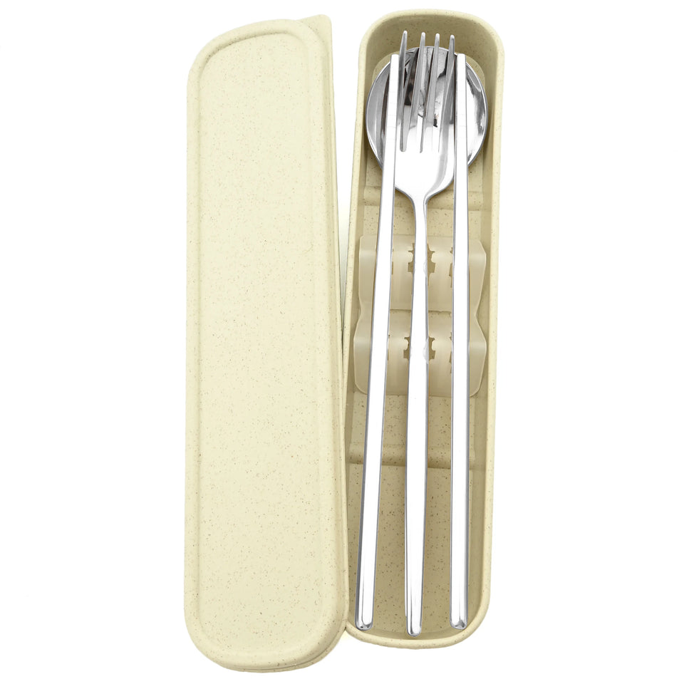 4pcs Stainless Steel Cutlery Set With Storage Box Black Gold Portable Cutlery Set For Home Kitchen Dining Household Tableware