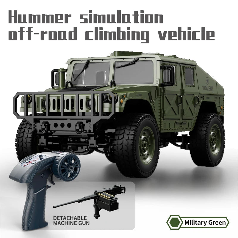 New JJRC C8835 RC Car Simulation 4x4 All-terrain RC Off-road Climbing Car Electric Remote Control Car Model with Light Toy Gift
