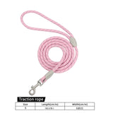 Classic Durable Dog Leashes Medium large Dog Solid Lead Rope Fashion Black Mesh Dog leash Outdoor Walking Training New Arrivals