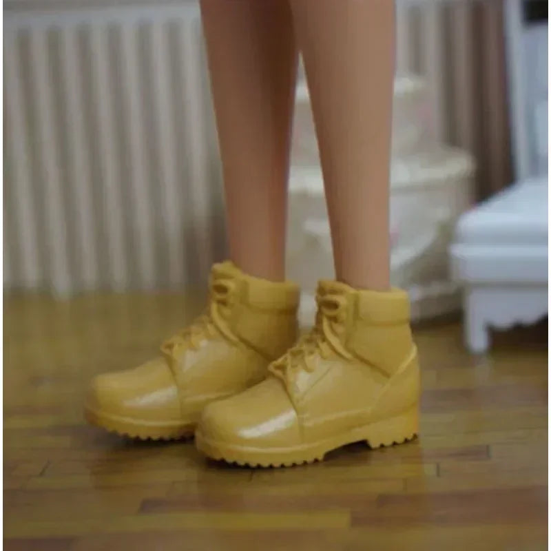 Doll toy accessories shoes high heels black shoes for your BB dolls BBIA31