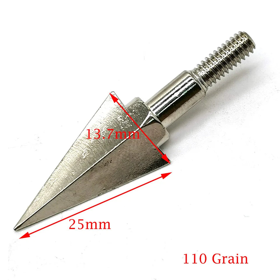3pcs Hunting Broadhead 100gn-150gn ArrowHead Arrows Points for Compound Recurve Traditional Bow Crossbow Hunting Archery Outdoor