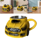 Car Shaped Coffee Mug Interesting Coffee Cup Funny Tea Cup Novelty Drinkware Handcrafted Coffee Cup For Men Car Lovers-Best Sell