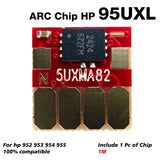 ARC Chip New 95U 952 953 954 955XL Cartridge For HP OfficeJet Pro 7740 8710 8715 8720 8730 8210 Compatible Printer Refill CISS