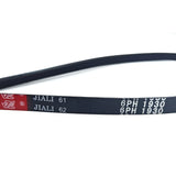 6PH1930 Rubber Drive Belt Dryer Drum PH Belt Replacement Clothes Dryer Parts Fit Electrolux