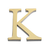 10CM 26 English Letters Wall Sticker 3D Mirror Acrylic Gold Wall Sticker Decals Self-Adhesive Home Party Decor Wall Art Mural