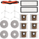 For Xiaomi Robot Vacuum X20+/X10+ /X20 Plus/X10 Plus Parts Mop Cloth Dust Bag Roller Side Brush Hepa Filter Part Accessories