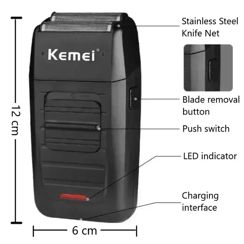 Kemei Electric Hair Clipper Kit Men's Hair Trimmer Machine Professional Hair Cutting Machine Clipper KM-2296 KM-2299 KM-1102