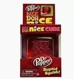 2026 NeeDOH Nice Cube Super Squeeze Sensory Fidget Toy Translucent Red Stress Relief Squishy Cube for Kids Adults Anxiety Relief