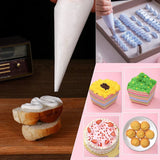 free shipping！Disposable Piping Bags 100 Pcs 27cm Pastry Bags for Cake Decorating Icing Baking Kitchen Tools