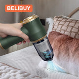 BELIBUY Portable Home and Car Vacuum Cleaner High Power Cleaner Carpet Office Car Powerful Small Vacuum Cleaner Cleaning machine