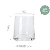High Borosilicate Glass Mug Heat Resistant Tea Milk Lemon Juice Coffee Water Cup Bar Drinkware Lover Gift Creativity