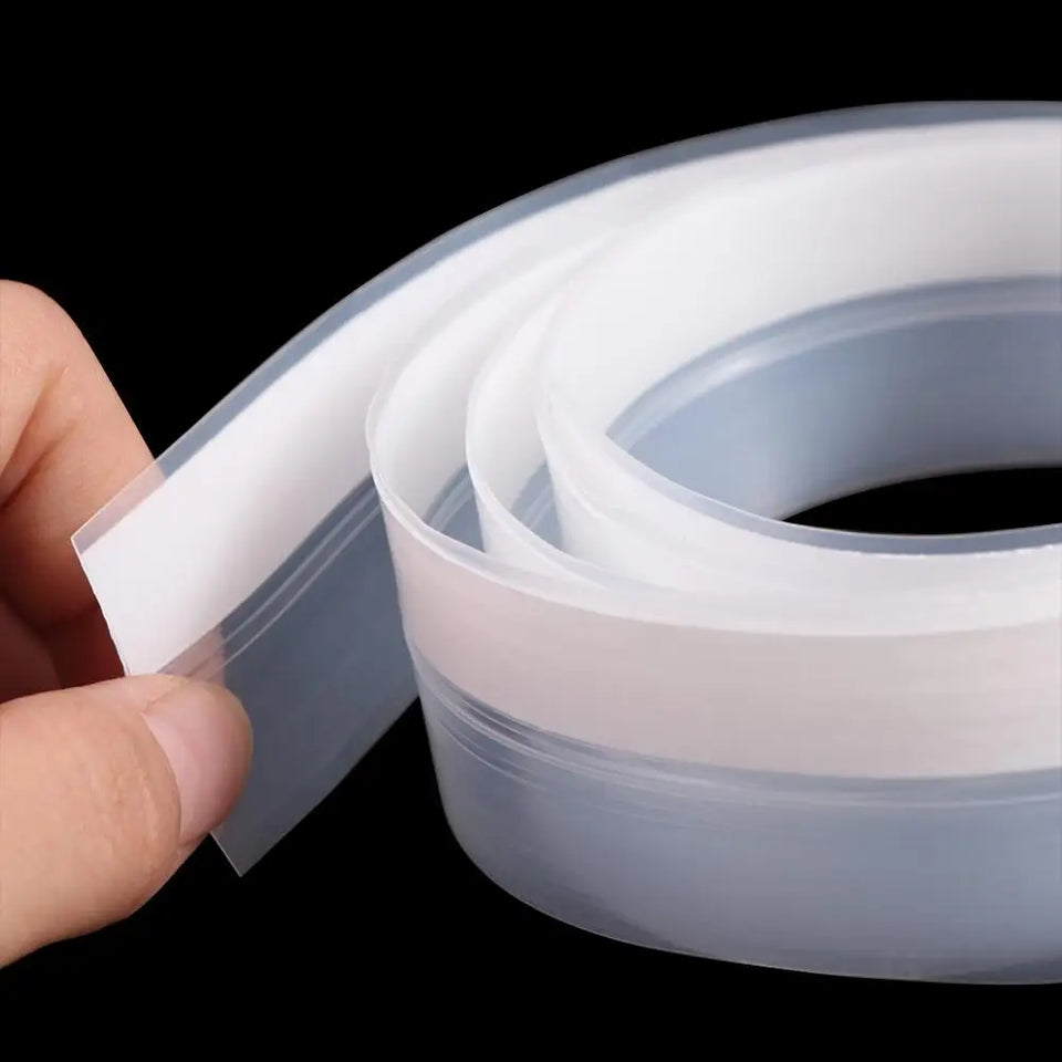 Self-adhesive Door Window Seal Rubber Warm Windproof Door Bottom Seal Strip Waterproof Insect Proof Silicone Sealing Tape