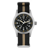 Militado ML05 Men's Watch Ronda 515 Quartz Movement Watch Dome Sapphire High Transparency AR Coating Night Light Watches Retro