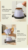 Bincoo Coffee Moka pot Classic Italian Espresso Maker Extraction Hand Brewing coffee Pot Barista Coffee Machine Coffee Utensil