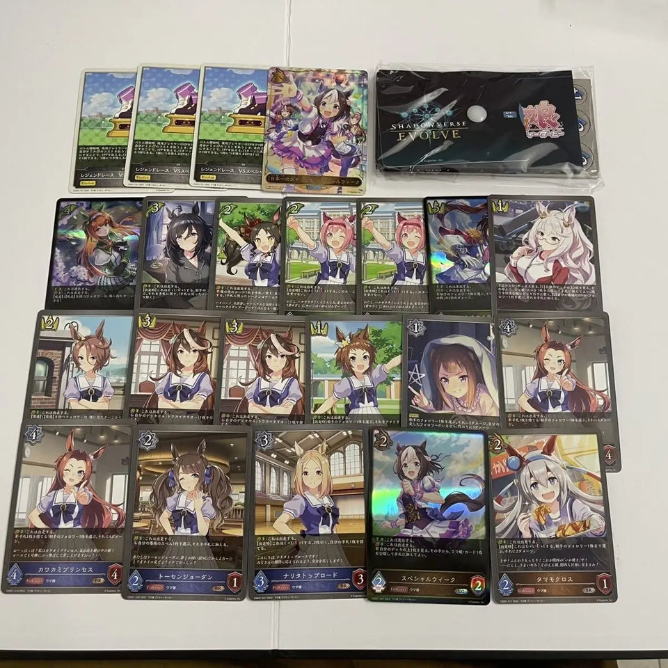 Genuine BANDAI Uma Musume TCG Card New Pretty Derby AGR/SSP/SEC/SP Rare Battle Trading Card Special Week JP/SC Edition Game Card