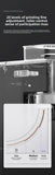 Electric coffee grinder+coffee machine integrated machine|Fully automatic freshly ground coffee beans|Fast grinding for breakfas