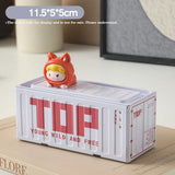 Mini Compact Iron Storage Container - Creative Desktop Organizer Desk Organizer Metal Box for Rings Chargers Pens Coins Jewelry