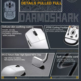 New Darmoshark M5 Pro Wireless Mouse PAW3950 8K Bluetooth Tri-Mode Connection Gaming Macro Mouse 30000DPI N52840 38g Lightweight