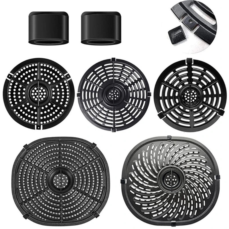 Grill Pan Plate Air Fryer Grill Plate Professional Rubber Bumpers Silicone Tabs Wholesale